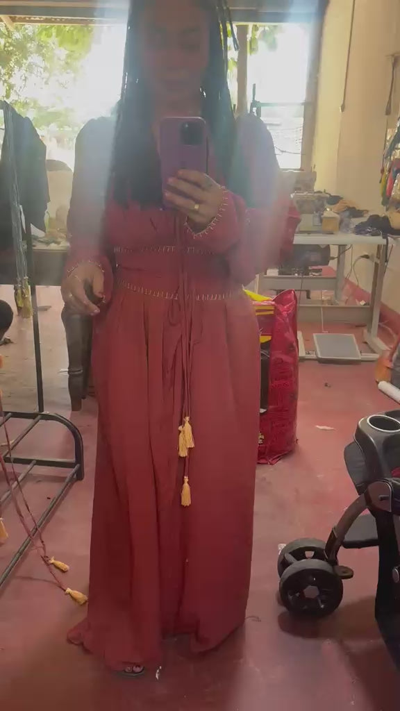 Sanaya Kim Dress by Lunaré – product video, lifestyle footage showing fit, drape and fabric detail.